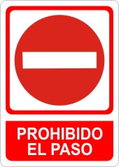 PLACA PARA SEÑALIZAR Letrerox.com