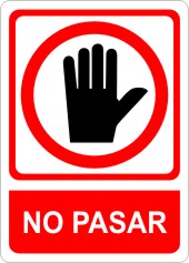 PLACA PARA SEÑALIZAR Letrerox.com